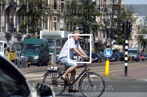 Amsterdam 13 juli 2018
Maarten Spanjer op de fiets.