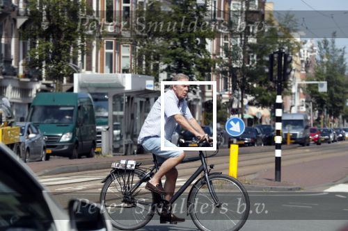 Amsterdam 13 juli 2018
Maarten Spanjer op de fiets.