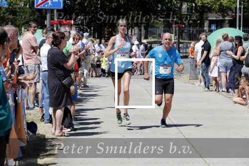 Amsterdam 1 juli 2018
Edwin Evers Run bij het science park met vele bners. Reinder Nummerdoor en Manon Flier