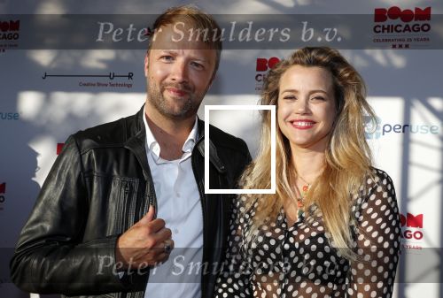 Amsterdam 14 juli 2018
25 jaar boom boom chicago in Carre. Maria Kooistra met Frank E Hollywood