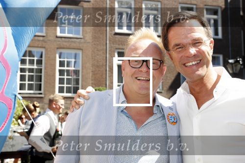 Amsterdam 15 juli 2018
Frits Huffnagel feestje voor zijn 50e verjaardag bij hotel the Grand. Mark Rutte