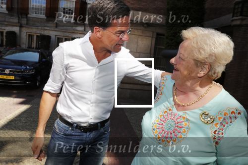 Amsterdam 15 juli 2018
Frits Huffnagel feestje voor zijn 50e verjaardag bij hotel the Grand. Erica Terpstra en Mark Rutte