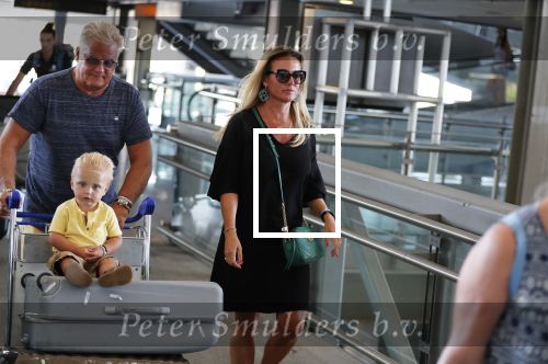 Marbella 26 juli 2018
Andre Hazes en zijn vriendin Monique en zoontje Dre vieren vakantie met Monique haar ouders in een villa van vrienden