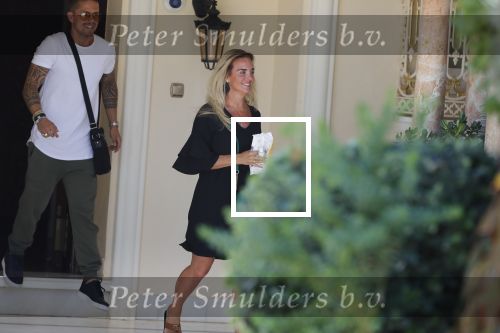 Marbella 26 juli 2018
Andre Hazes en zijn vriendin Monique en zoontje Dre vieren vakantie met Monique haar ouders in een villa van vrienden