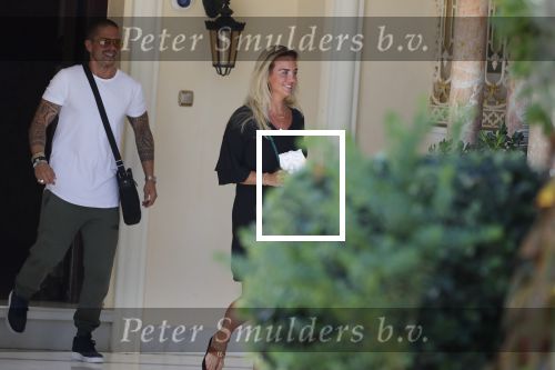Marbella 26 juli 2018
Andre Hazes en zijn vriendin Monique en zoontje Dre vieren vakantie met Monique haar ouders in een villa van vrienden