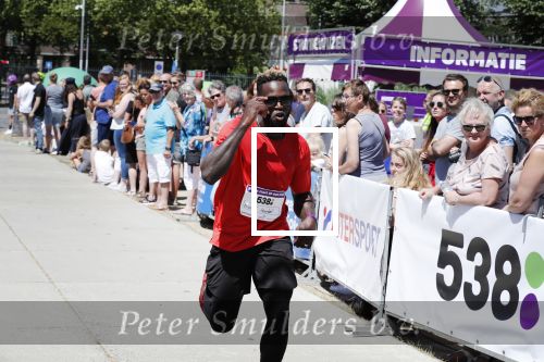 Amsterdam 1 juli 2018
Edwin Evers Run bij het science park met vele bners. Murthel Groenhart