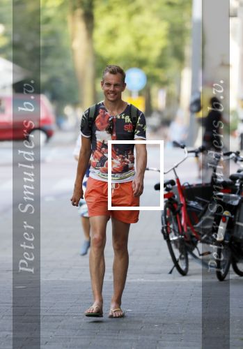 Amsterdam 27 juli 2018
Nick Dijkman op straat.