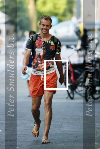 Amsterdam 27 juli 2018
Nick Dijkman op straat.