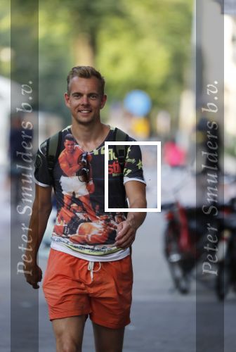 Amsterdam 27 juli 2018
Nick Dijkman op straat.