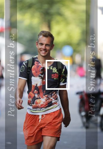 Amsterdam 27 juli 2018
Nick Dijkman op straat.