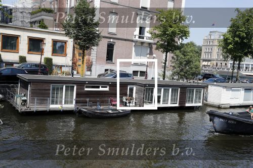Amsterdam 4 juli 2018
Noortje Herlaar haar woonark / huis op de grachten van Amsterdam.