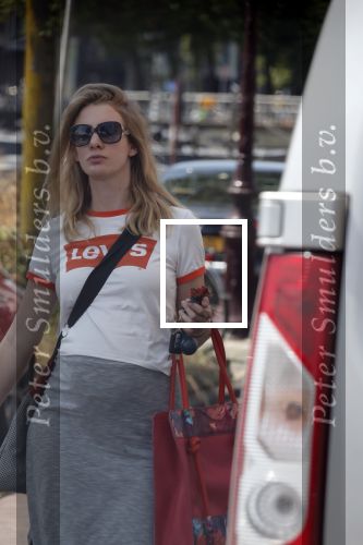 Amsterdam 12 juli 2018
Noortje Herlaar zwanger bij haar woonboot/woonark.