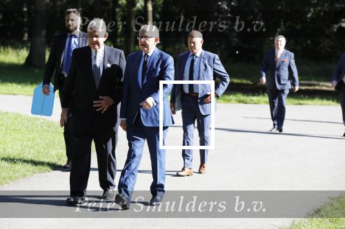 Haarzuilens 20 juni 2018
Haringparty op kasteel de Haar. Pieter v Vollenhoven met Jaap Rost Onnes