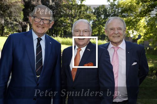 Haarzuilens 20 juni 2018
Haringparty op kasteel de Haar. Pieter v Vollenhoven met Jaap Rost Onnes en Ronnie Tober en Jan Jochems