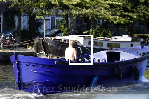 Amsterdam 23 juli 2018
Prins Bernhard jr aan het varen met zijn waterdream en 2 kinderen van hem.