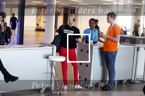 Amsterdam 23 juli 2018
Prinses Mabel tijdens aids symposium in de RAI