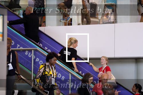 Amsterdam 23 juli 2018
Prinses Mabel tijdens aids symposium in de RAI