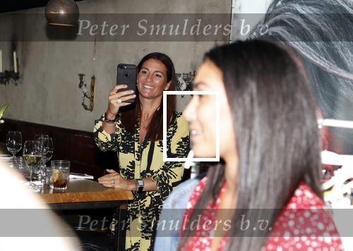Amsterdam 21 juni 2018
Presentatie kledinglijn  Moise Trustfull. Aanwezig vriend Kaj v d Voort haar moeder Quinty vader Orlando en broer Kayne