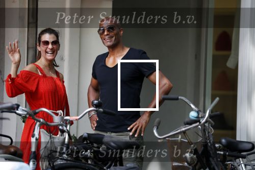 Amsterdam 21 juli 2018
Quinty en Orlando Trustfull op straat in Amsterdam.