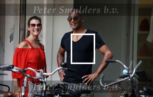 Amsterdam 21 juli 2018
Quinty en Orlando Trustfull op straat in Amsterdam.