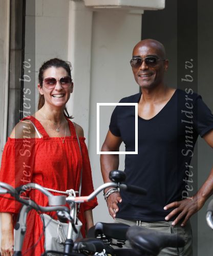 Amsterdam 21 juli 2018
Quinty en Orlando Trustfull op straat in Amsterdam.