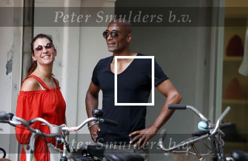 Amsterdam 21 juli 2018
Quinty en Orlando Trustfull op straat in Amsterdam.