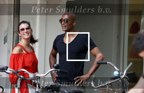 Amsterdam 21 juli 2018
Quinty en Orlando Trustfull op straat in Amsterdam.