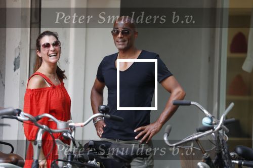 Amsterdam 21 juli 2018
Quinty en Orlando Trustfull op straat in Amsterdam.