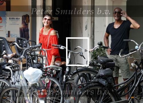 Amsterdam 21 juli 2018
Quinty en Orlando Trustfull op straat in Amsterdam.