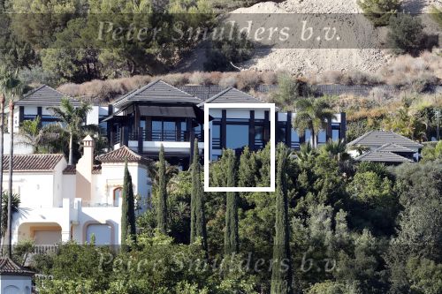 Marbella 26 juli 2018
Huis / villa van Richard Krajicek en Daphne Deckers in Marbella.