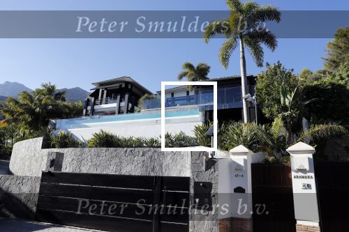 Marbella 26 juli 2018
Huis / villa van Richard Krajicek en Daphne Deckers in Marbella.