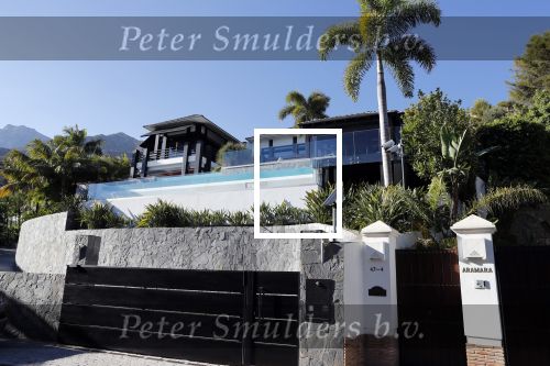 Marbella 26 juli 2018
Huis / villa van Richard Krajicek en Daphne Deckers in Marbella.