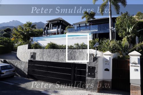 Marbella 26 juli 2018
Huis / villa van Richard Krajicek en Daphne Deckers in Marbella.