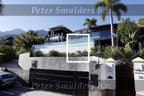 Marbella 26 juli 2018
Huis / villa van Richard Krajicek en Daphne Deckers in Marbella.