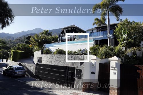Marbella 26 juli 2018
Huis / villa van Richard Krajicek en Daphne Deckers in Marbella.