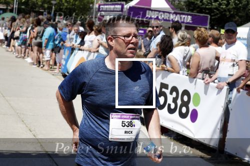 Amsterdam 1 juli 2018
Edwin Evers Run bij het science park met vele bners. Rick Romijn
