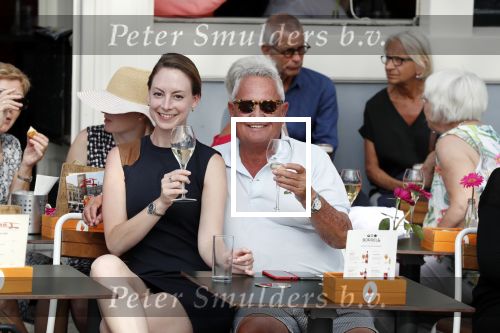 Amsterdam 7 juli 2018
Rob Heilbron met zijn vriendin op terras.
