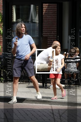 Amsterdam 18 juli 2018
Rob v d Wouw eet met zijn dochter een ijsje
