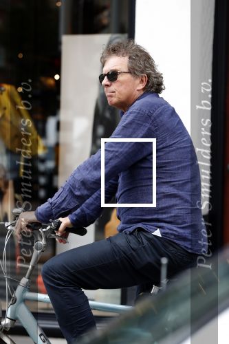 Amsterdam 18 juli 2018
Robert ten Brink op de fiets in Amsterdam