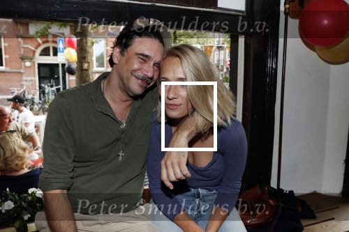 Amsterdam 13 juli 2018
Opening cafe Mimi van actrice Linde van den Heuvel en â€¦. Roeland Fernhout met Jennifer Hoffman