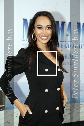 Amsterdam 17 juli 2018
Premiere Mamma mia in Tuschinski. Romy Monteiro