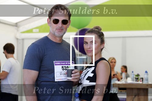 Amsterdam 1 juli 2018
Edwin Evers Run bij het science park met vele bners. Ronald de Boer met zijn dochter Demi