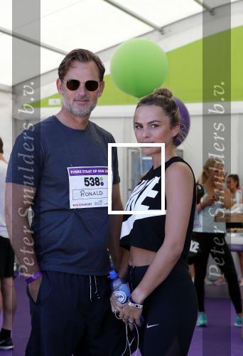 Amsterdam 1 juli 2018
Edwin Evers Run bij het science park met vele bners. Ronald de Boer met zijn dochter Demi