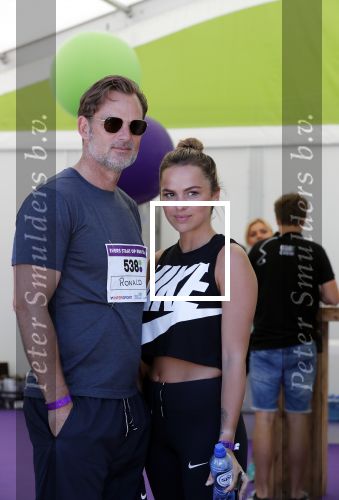 Amsterdam 1 juli 2018
Edwin Evers Run bij het science park met vele bners. Ronald de Boer met zijn dochter Demi