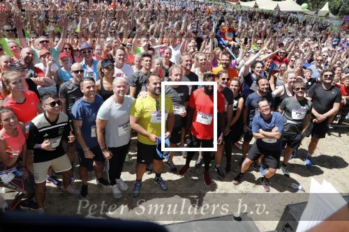 Amsterdam 1 juli 2018
Edwin Evers Run bij het science park met vele bners. Ronald de Boer met zijn dochter Demi