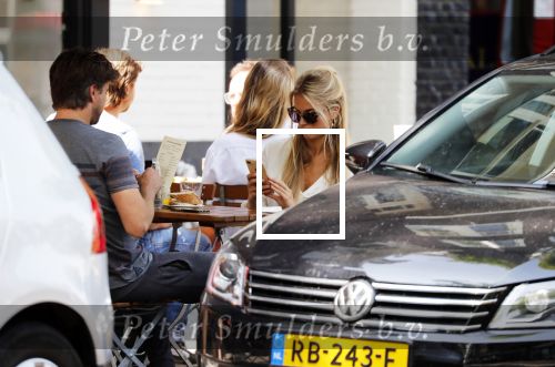 Amsterdam 19 juli 2018
Rick Brandsteder met zijn vriendin Roosje Kuizenga op terras.