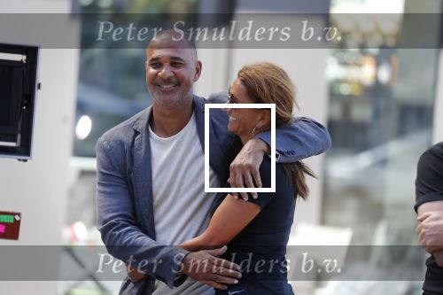 Amsterdam 31 juli 2018
Opnames commercial Ziggo met Max Verstappen en Ruud Gullit. Ruud met zijn vriendin Karin de Rooy