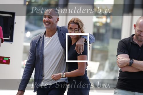 Amsterdam 31 juli 2018
Opnames commercial Ziggo met Max Verstappen en Ruud Gullit. Ruud met zijn vriendin Karin de Rooy
