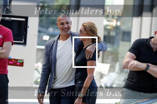 Amsterdam 31 juli 2018
Opnames commercial Ziggo met Max Verstappen en Ruud Gullit. Ruud met zijn vriendin Karin de Rooy