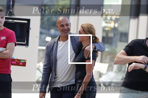 Amsterdam 31 juli 2018
Opnames commercial Ziggo met Max Verstappen en Ruud Gullit. Ruud met zijn vriendin Karin de Rooy